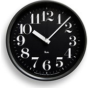 Zegar ścienny Riki Steel Clock z cyframi arabskimi
