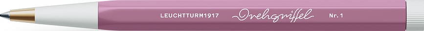 Bolígrafo de gel Drehgriffel Nr. 1, tinta negra, rosa empolvado