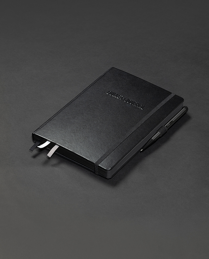 Bullet Journal Collectors Set Carnet avec Stylo et Porte-Stylo adhésif, Set 3 pièces