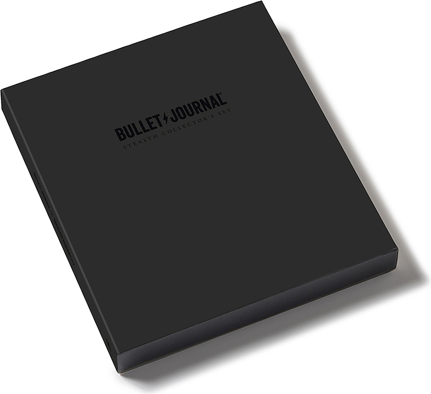 Bullet Journal Collectors Set Σημειωματάριο, με στυλό και αυτοκόλλητη θήκη, Σετ 3 τεμαχίων