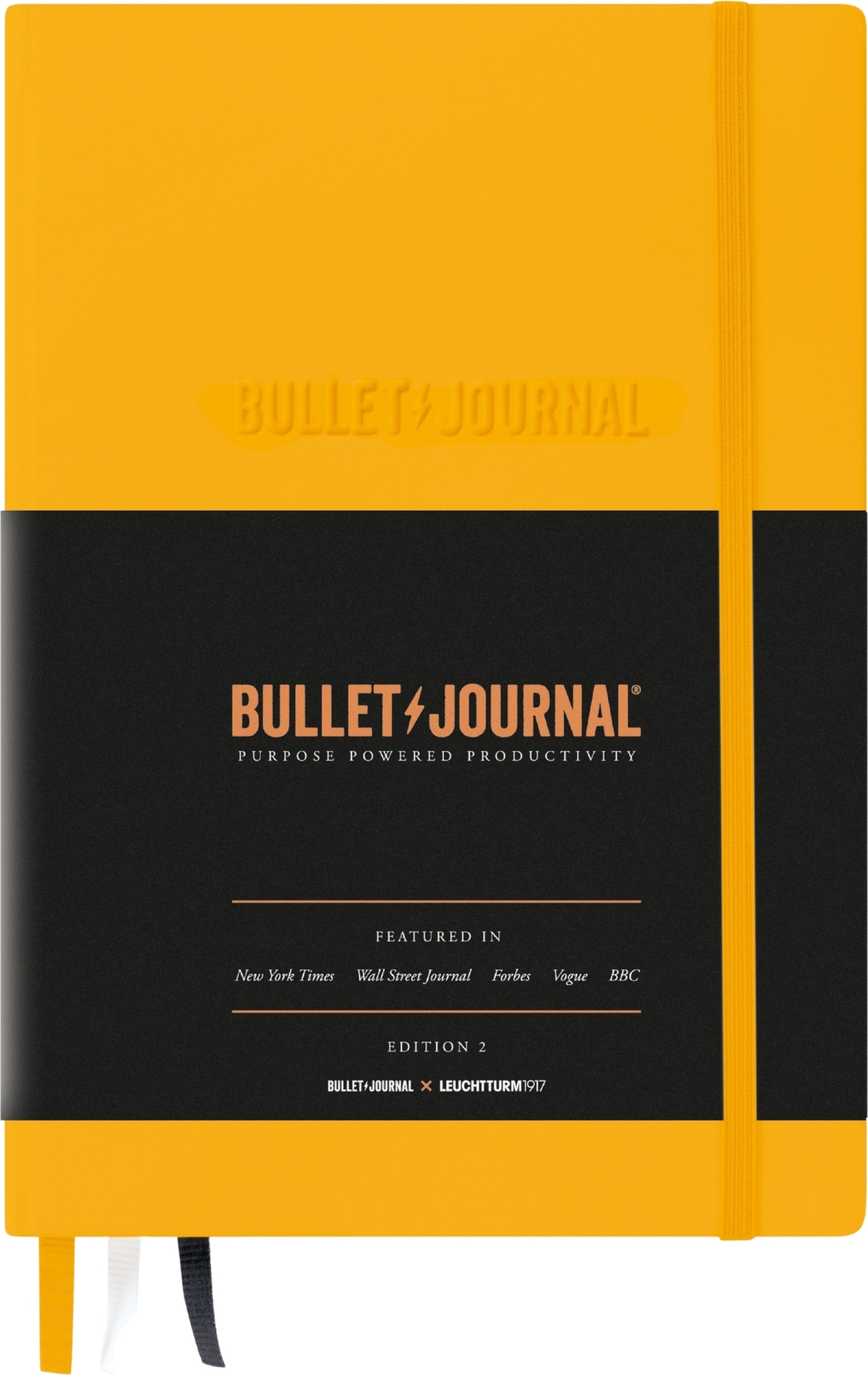 Bullet Journal Edition 2 Notizbuch A5, gelb