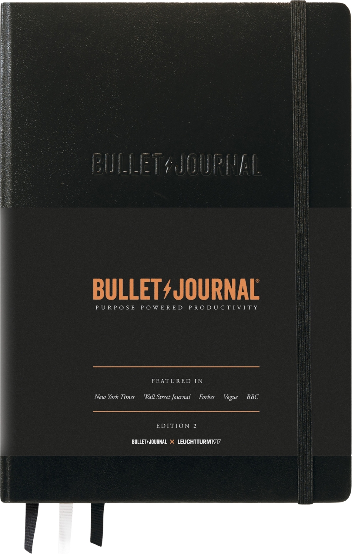 Bullet Journal Edition 2 Notizbuch A5, schwarz