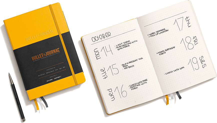 Bullet Journal Edition 2 Σημειωματάριο, A5, τιρκουάζ