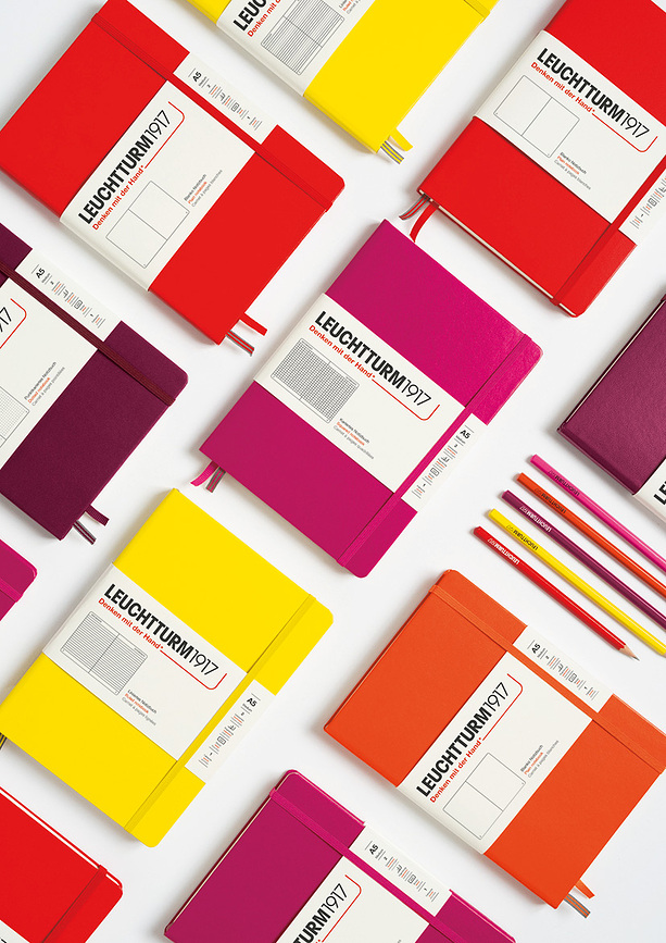 Cuaderno Tapa Dura Leuchtturm 1917, cuadrícula, A5, 251 páginas, 80 g/m², turquesa oscuro