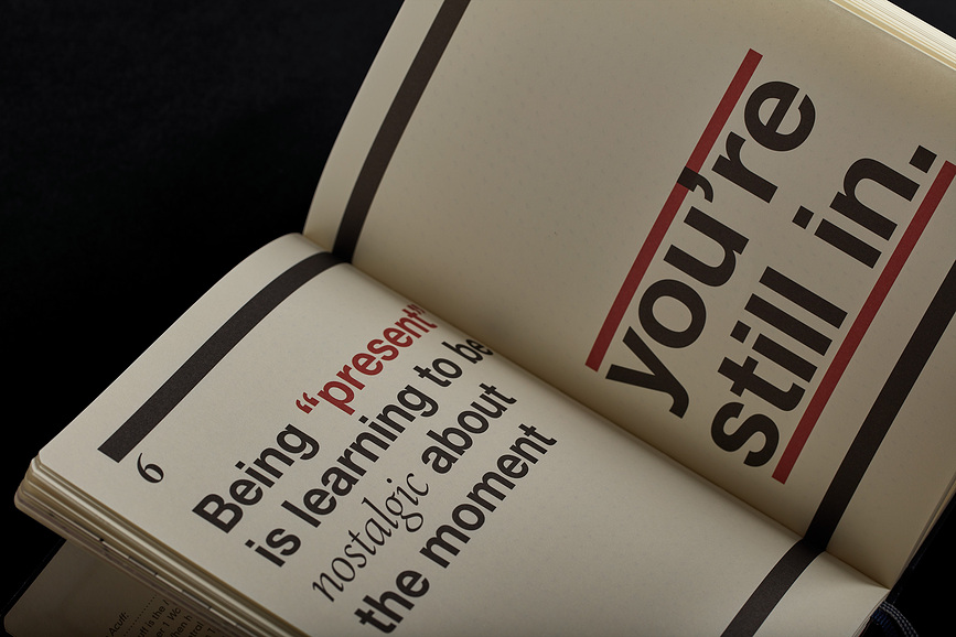 Cuaderno Finish Journal, A5, azul marino