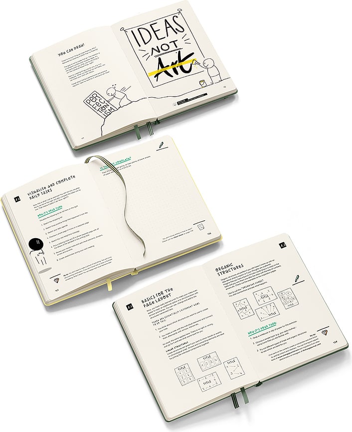 Libreta Sketchnote Journal, A5, vainilla
