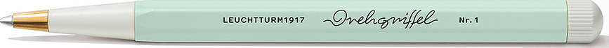 Drehgriffel Nr. 1 Gel pisalo, črno črnilo, mint