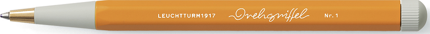 Drehgriffel Nr. 1 Gel pisalo, črno črnilo, oranžno