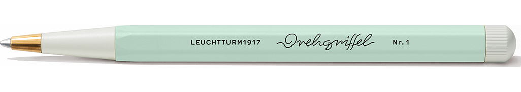 Drehgriffel Nr. 1 Gelschreiber, mint, schwarze Tinte