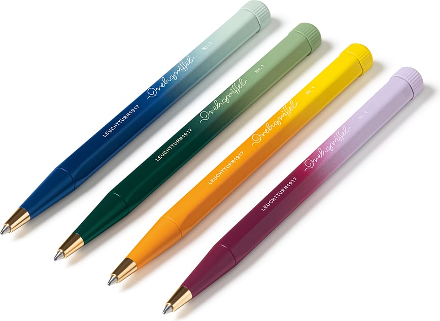 Drehgriffel Nr. 1 Gradient Kemični svinčnik, modro-mint, s črnim črnilom