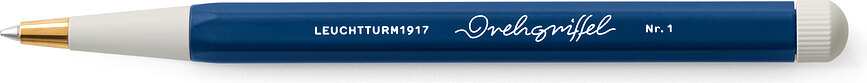 Drehgriffel Nr. 1 Kemični svinčnik, z modrim črnilom, mornarsko moder
