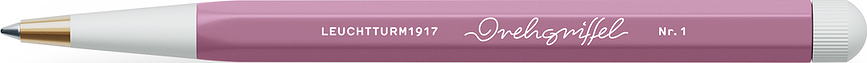 Drehgriffel Nr. 1 Kemični svinčnik, z modrim črnilom, umazano roza