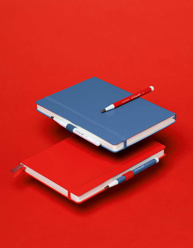 Drehgriffel Nr. 1 Kemijska Olovka s plavom tintom sivoplava