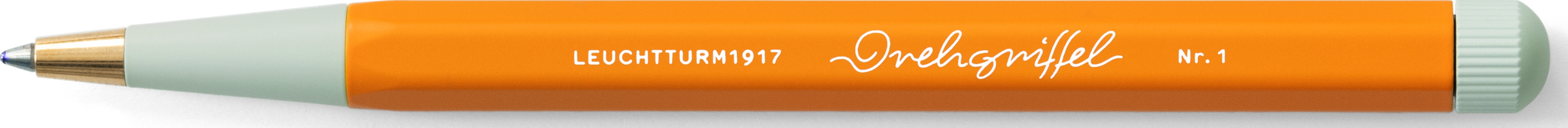 Drehgriffel Nr. 1 Kugelschreiber, orange, blaue Tinte
