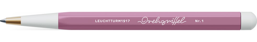 Drehgriffel Nr. 1 Kugelschreiber, schmutziges Rosa, blaue Tinte