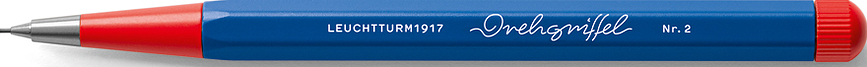 Drehgriffel Nr. 2 Bauhaus Avtomatski svinčnik, 0,7 mm, modro-rdeč