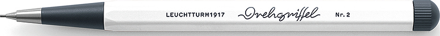 Drehgriffel Nr. 2 Crayon Mécanique 0,7 mm, blanc