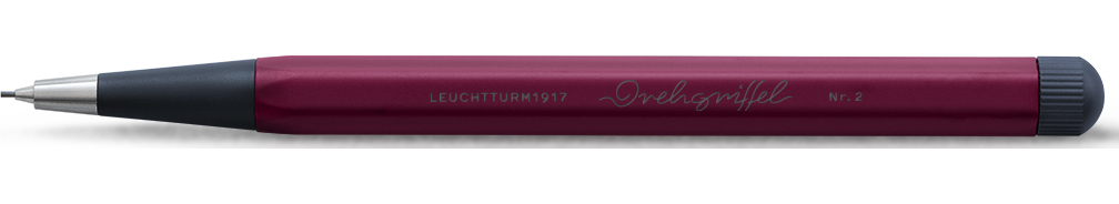 Drehgriffel Nr. 2 Druckbleistift 0,7 mm, Bordeaux