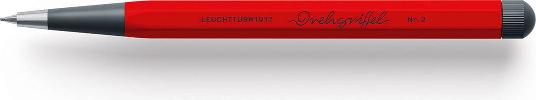 Drehgriffel Nr. 2 Druckbleistift 0,7 mm, kirschrot