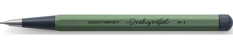 Drehgriffel Nr. 2 Druckbleistift 0,7 mm, oliv