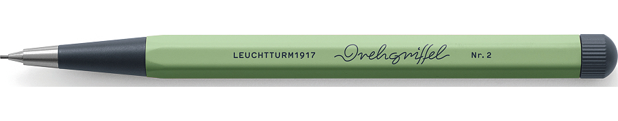 Drehgriffel Nr. 2 Druckbleistift 0,7 mm, Salbeigrün
