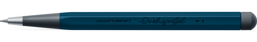 Drehgriffel Nr. 2 Fallminenstift 0,7 mm, dunkel türkis