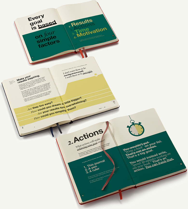 Finish Journal Carnet A5, bleu marine