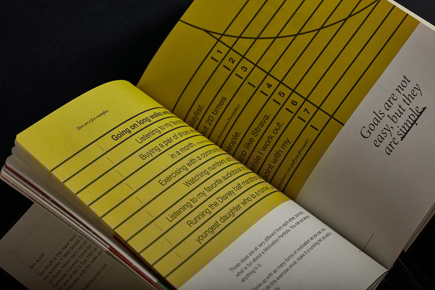 Finish Journal Notes A5, mornarsko moder