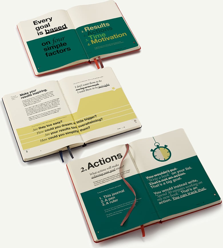 Finish Journal Notes A5, mornarsko moder