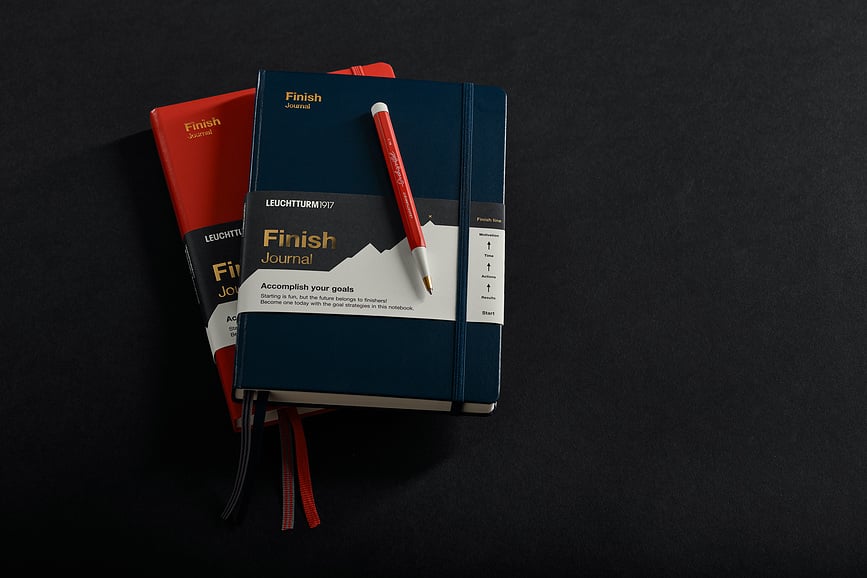 Finish Journal Notes A5, mornarsko moder