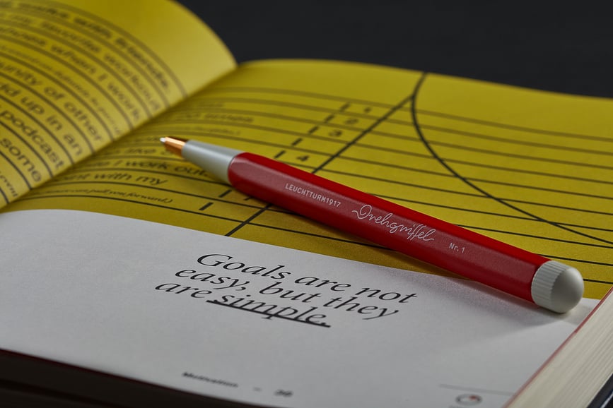 Finish Journal Notes A5, mornarsko moder