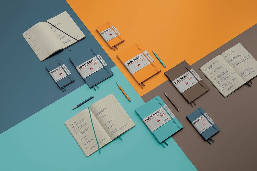 Leuchtturm 1917 Bilježnica tvrdi uvez točkasta A5 251 stranica 80 g/m² crna