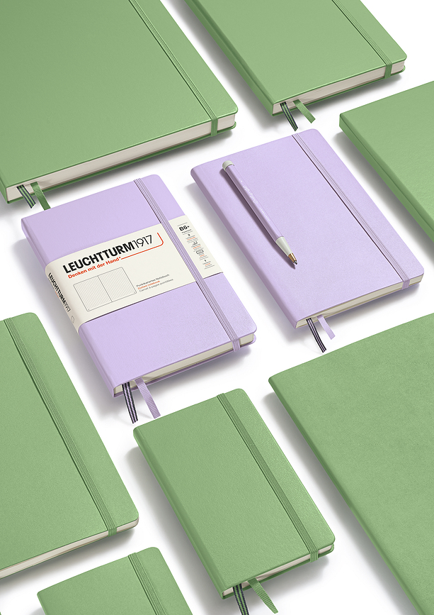 Leuchtturm 1917 Bilježnica prazna tvrdi uvez B6+ 219 stranica tamnoplava 80 g/m²