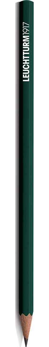 Leuchtturm 1917 Bleistift HB, waldgrün
