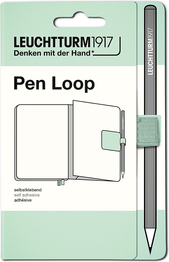 Leuchtturm 1917 Boucle de Stylo autocollante, menthe