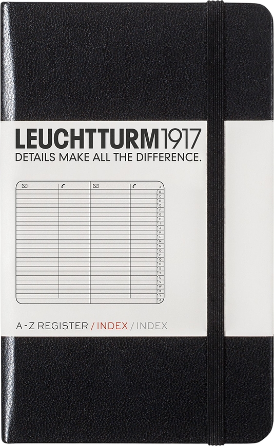 Leuchtturm 1917 Carnet d'adresses, format A6