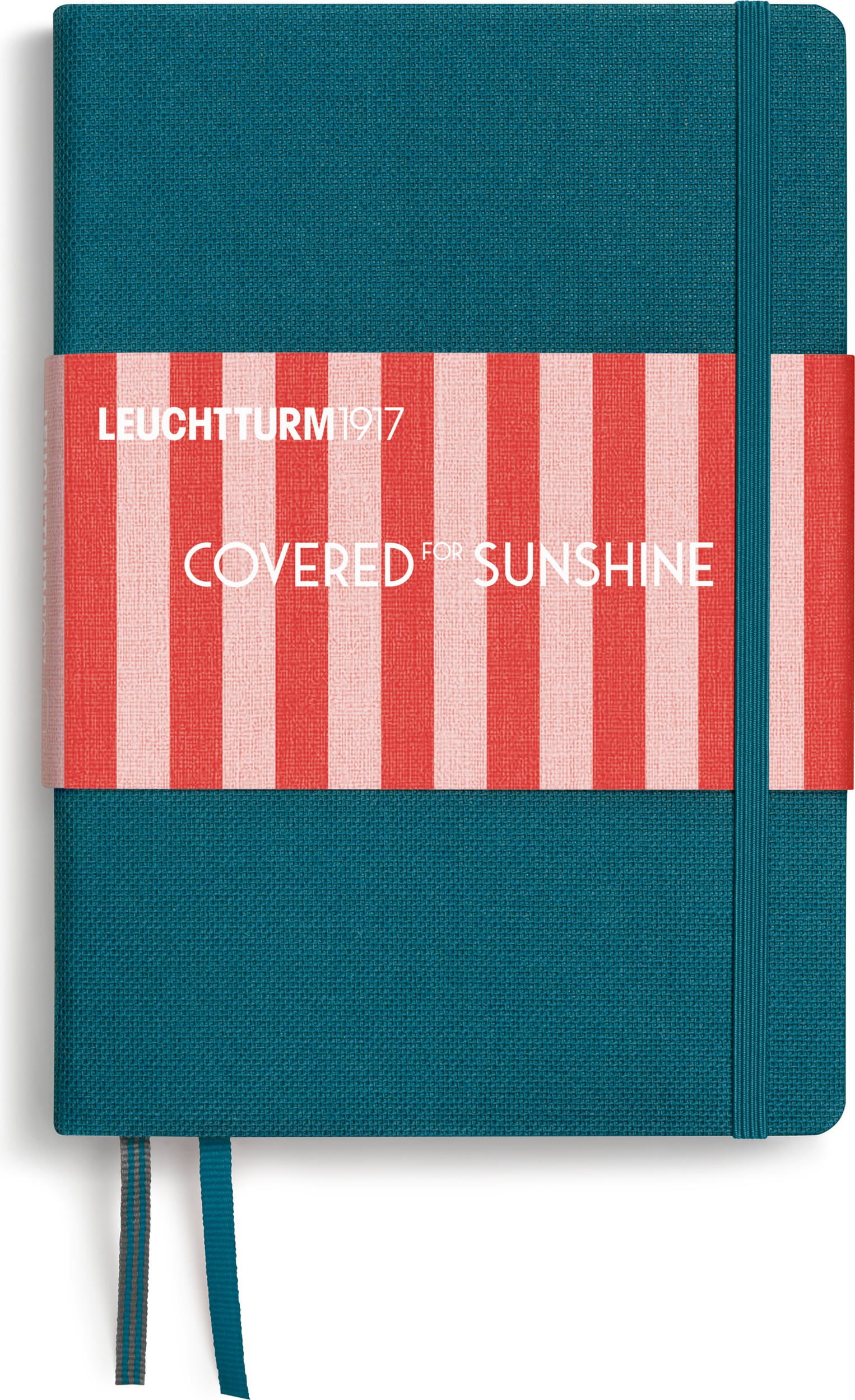 Leuchtturm 1917 Covered for Sunshine Notizbuch punktiert Hardcover A5, 251 Seiten, meeresblau, 80 g/m²