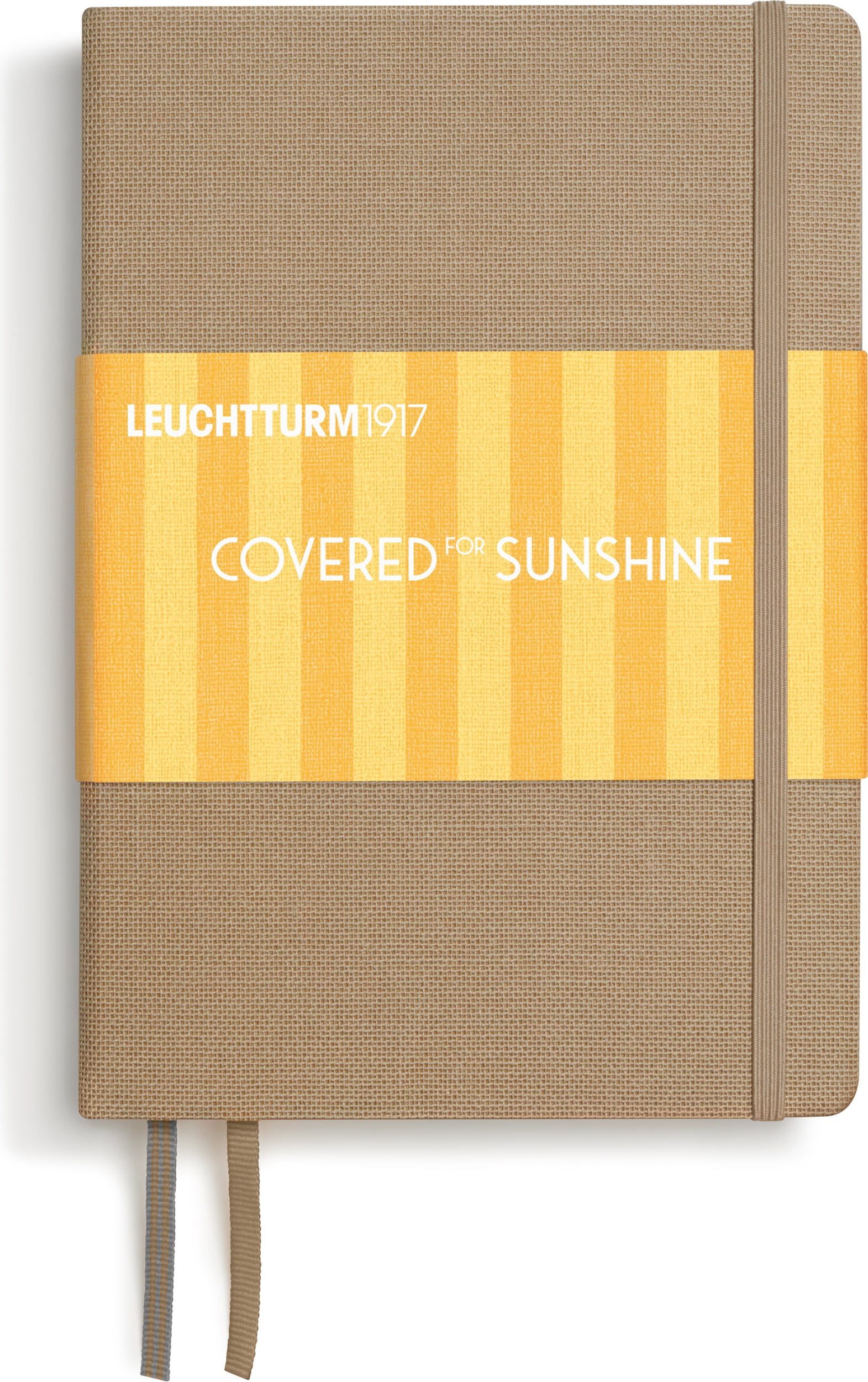 Leuchtturm 1917 Covered for Sunshine Notizbuch punktiert Hardcover A5, 251 Seiten, sandfarben, 80 g/m²