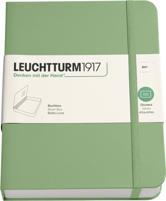 Leuchtturm 1917 Dokumentenbox, salbeigrün