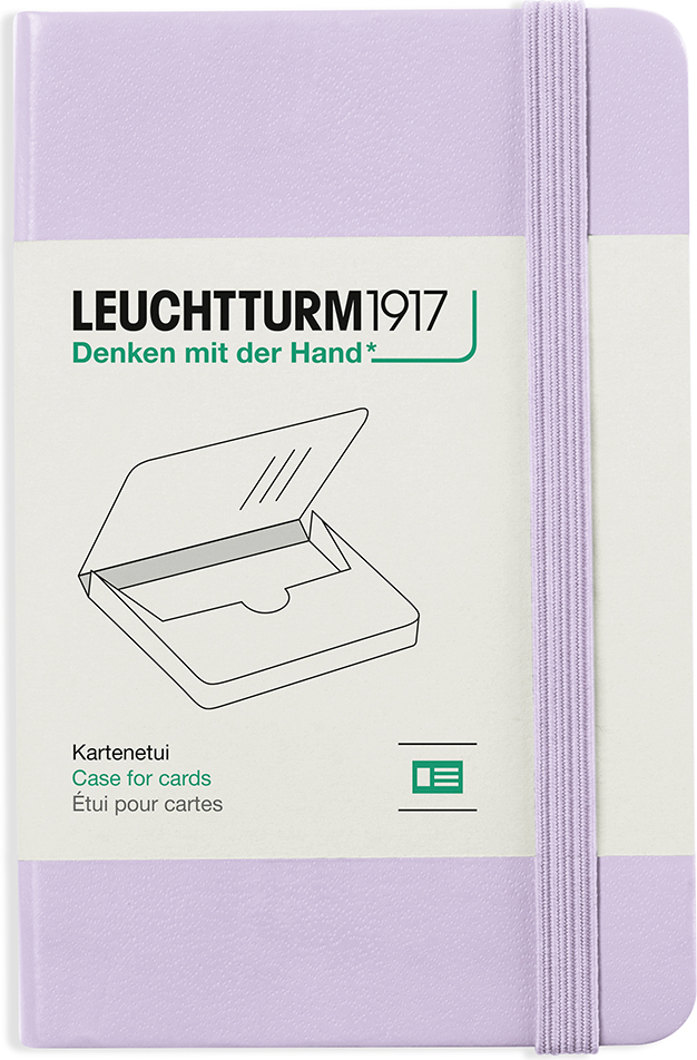 Leuchtturm 1917 Kartenetui, lila