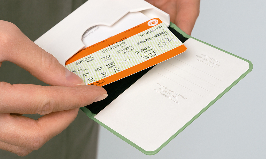 Leuchtturm 1917 Θήκη Καρτών, πράσινο φασκόμηλο