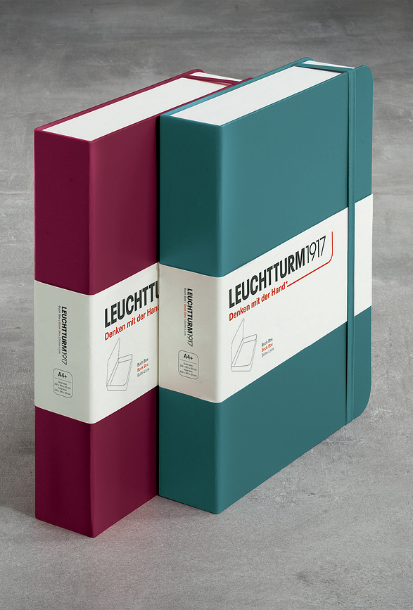 Leuchtturm 1917 Κουτί Αρχειοθέτησης, θαλασσί