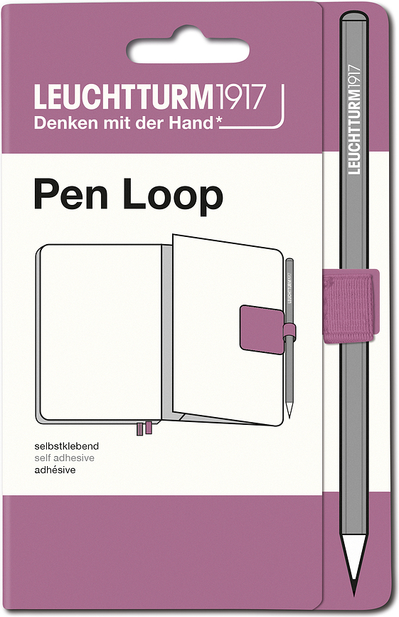 Leuchtturm 1917 Porte-stylo autocollant, rose poudré
