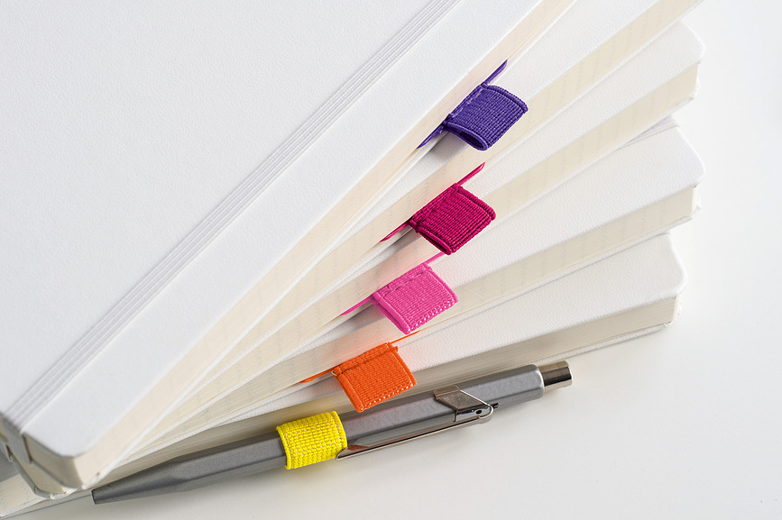 Leuchtturm 1917 Porte-Stylo autocollant XL, noir