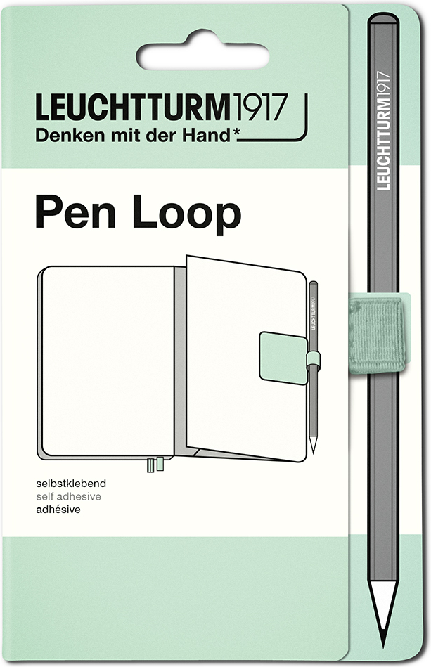Leuchtturm 1917 selbstklebender Stifthalter, mint