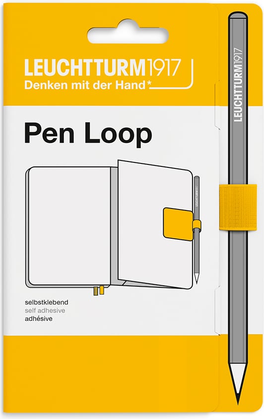 Leuchtturm 1917 selbstklebender Stifthalter, Sonnenblume