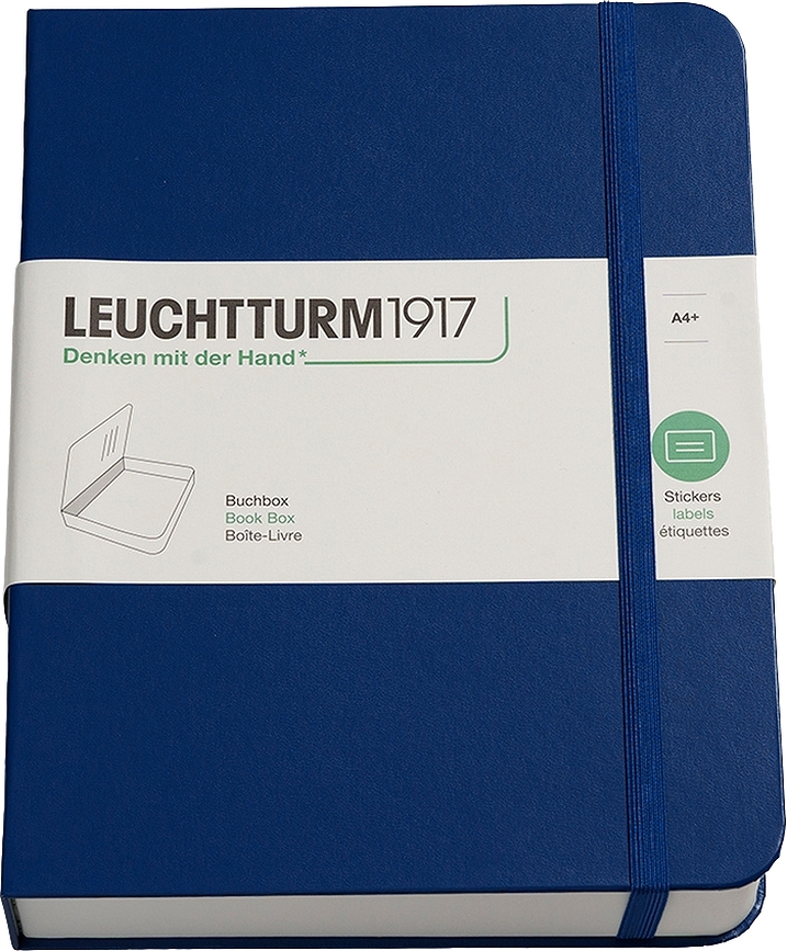 Leuchtturm 1917 Škatla za dokumente, mornarsko modra