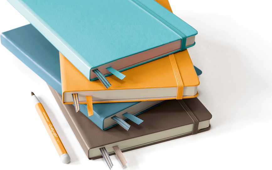 Leuchtturm 1917 Notes v trdi vezavi, A5, 251 strani, karirast, temno turkizen, 80 g/m²