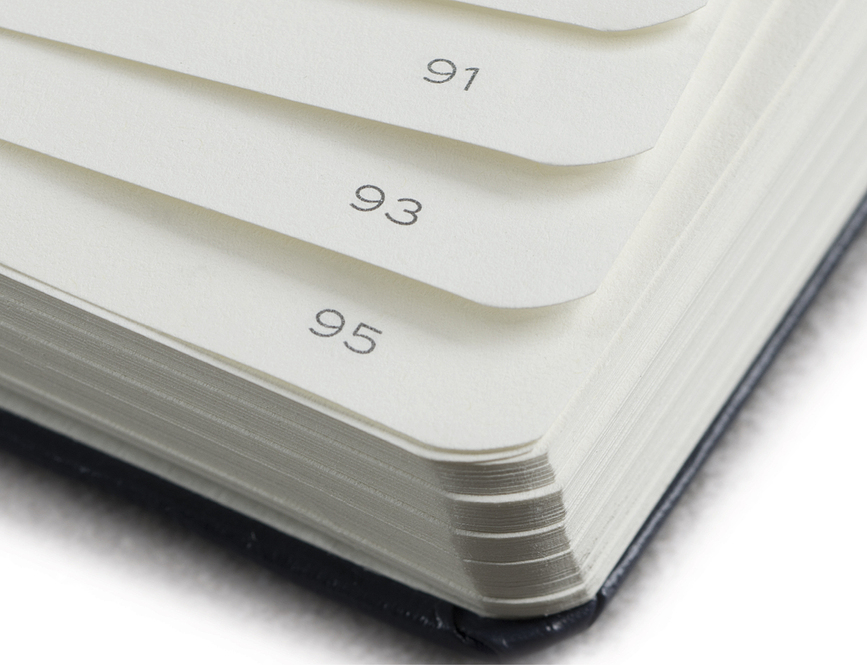 Cuaderno liso de tapa dura Leuchtturm 1917, A6, 184 páginas, 80 g/m², verde salvia