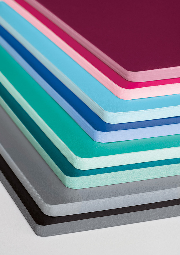 Libretas de tapa flexible Jottbook, lisas, A6, papel 80 g/m², menta y gris azulado, Pack de 2 unidades